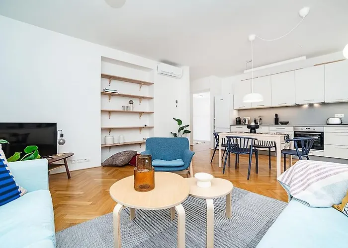 Apartament Bright And Spacious Appt Praga